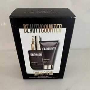 New BeautyCounter Overnight Resurfacing Peel & Charcoal Facial Mask 0.5 fl oz ea